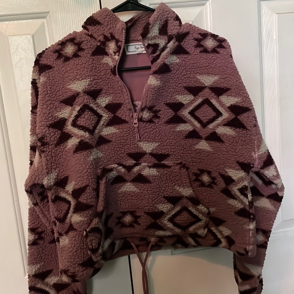 Womens half zip fleece